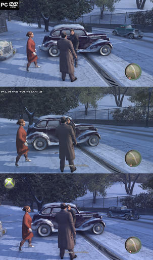 Mafia II - PC vs PS3 vs XBOX360